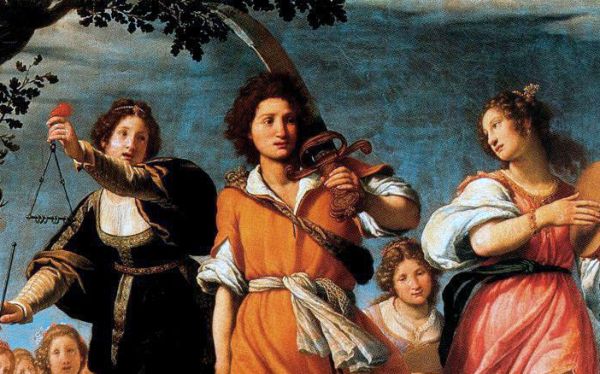 The Triumphant David by Matteo Rosselli (1620) The Triumphant David by Matteo Rosselli