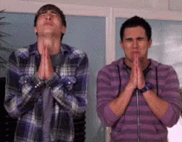 Two Guys Praying
