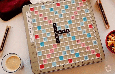 Game Night Scrabble