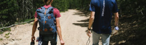 2 FOCUS Missionaries Hiking in the Woods