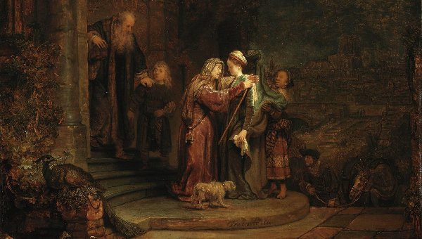 The Visitation by Rembrandt (1640)
