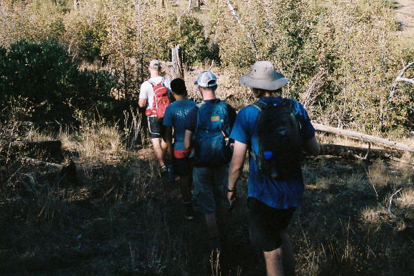 USC Men Hiking