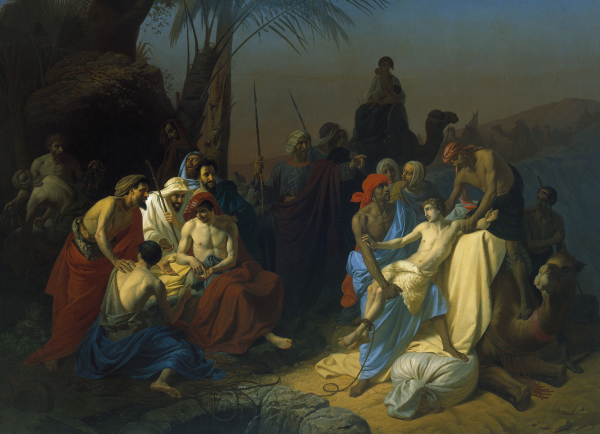 Children of Jacob Sell Their Brother Joseph by Konstantin Flavitsky Children of Jacob Sell Their Brother Joseph by Konstantin Flavitsky