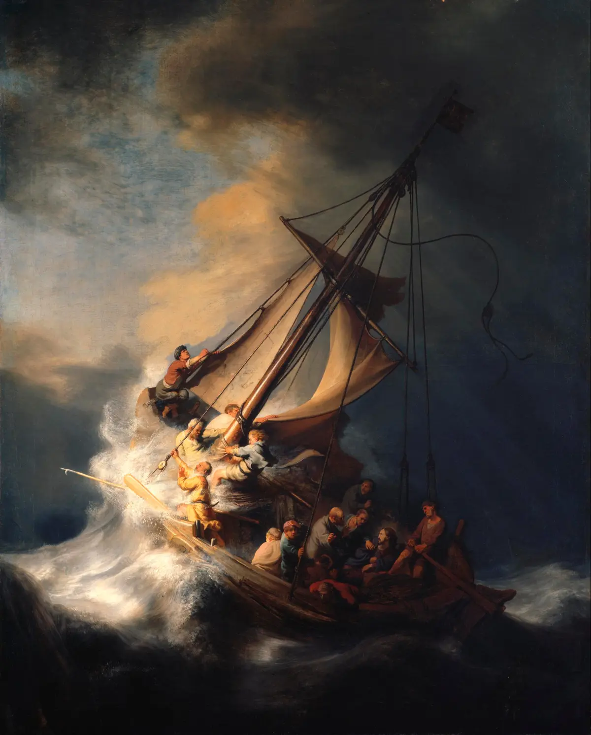 Rembrandt's The Storm on the Sea of Galilee