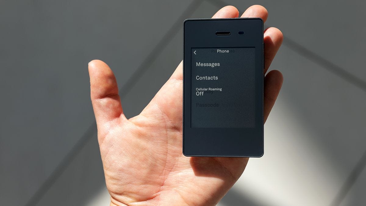 The dumb phone that could cure your smartphone habit: Light Phone